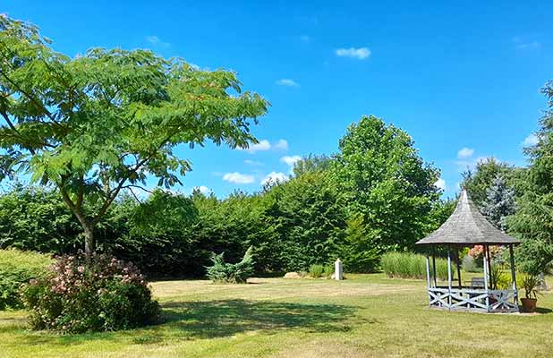 Un parc arboré de 3 hectares