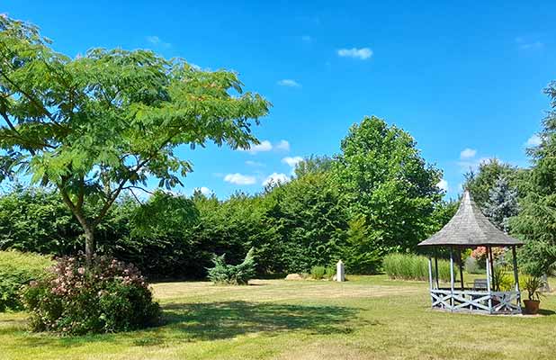 Un parc arboré de 3 hectares